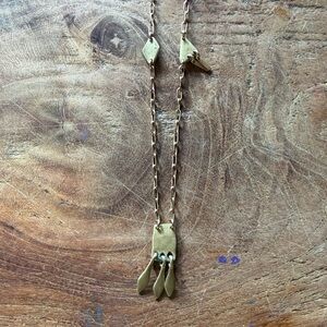 Marisa Mason brass Necklace